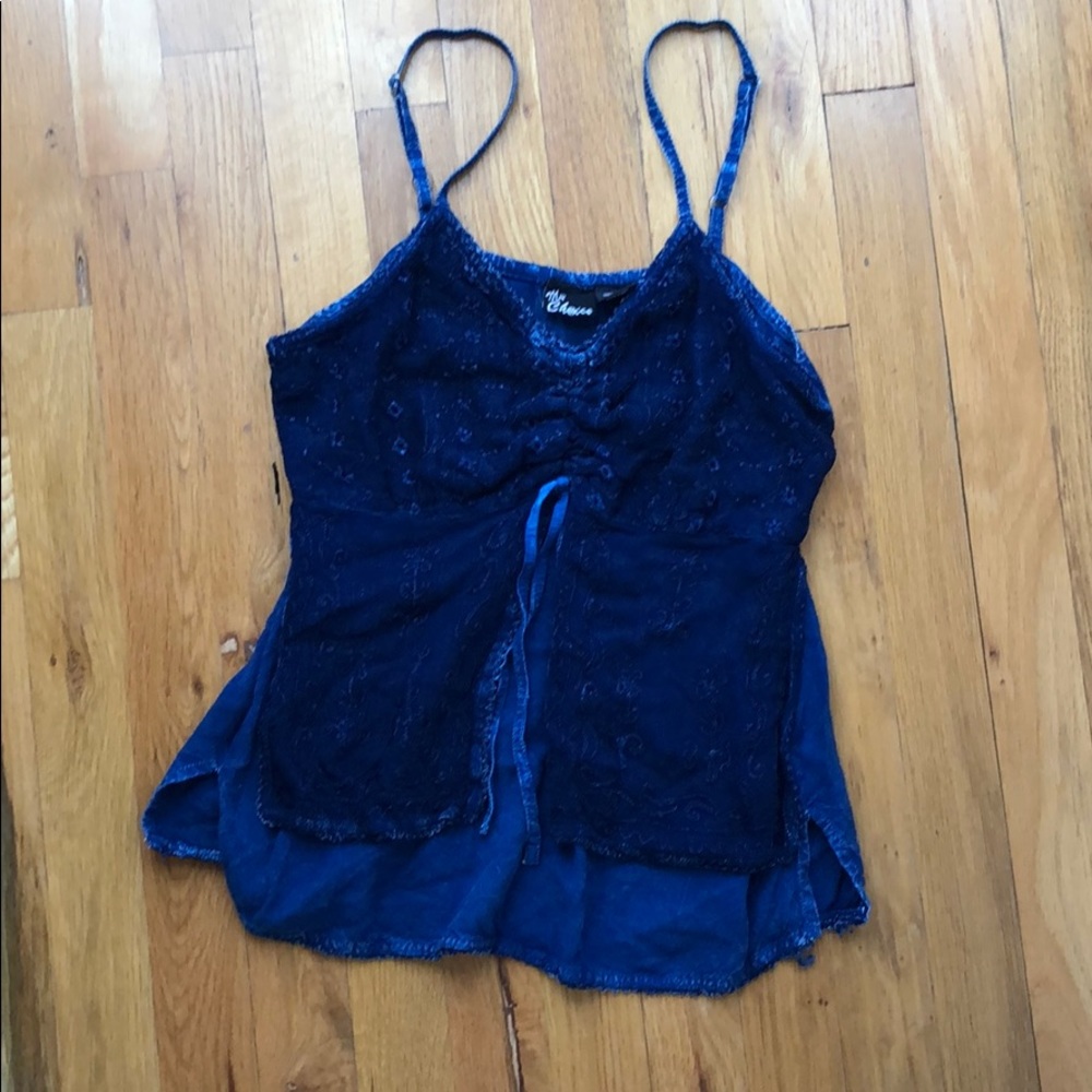 Vintage denim tank 🙏